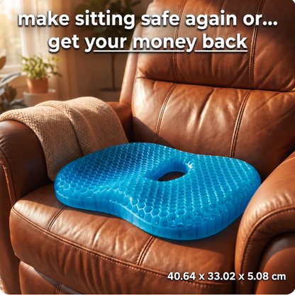 Eliminate Tailbone Pain And Sit Comfortably For Hours With FlowGel