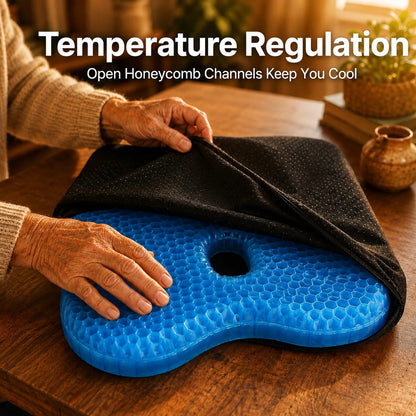 Eliminate Tailbone Pain And Sit Comfortably For Hours With FlowGel